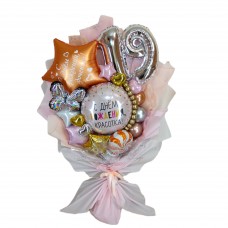 Букет із кульок на День народження Букет із кульок на День народження